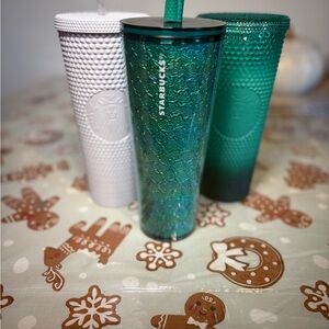 Starbucks Textured Tumblers Set